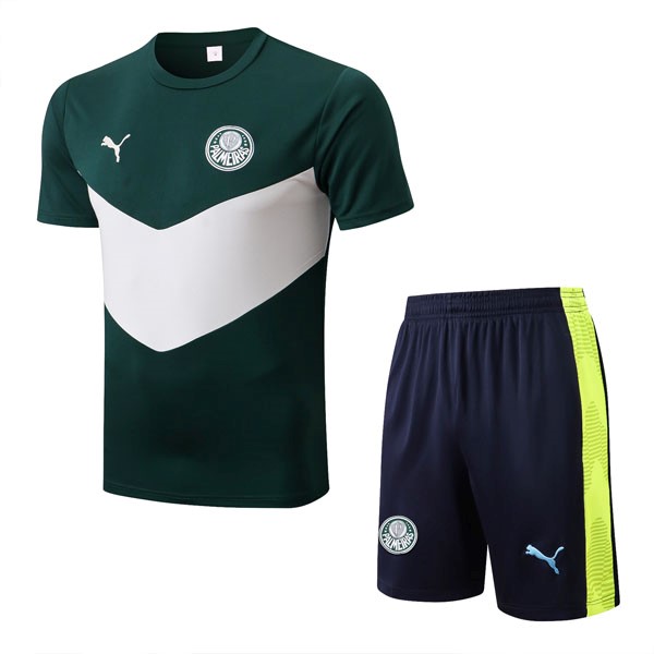 Trainingsshirt Palmeiras Komplett-Set 2022-23 Grün Weiß